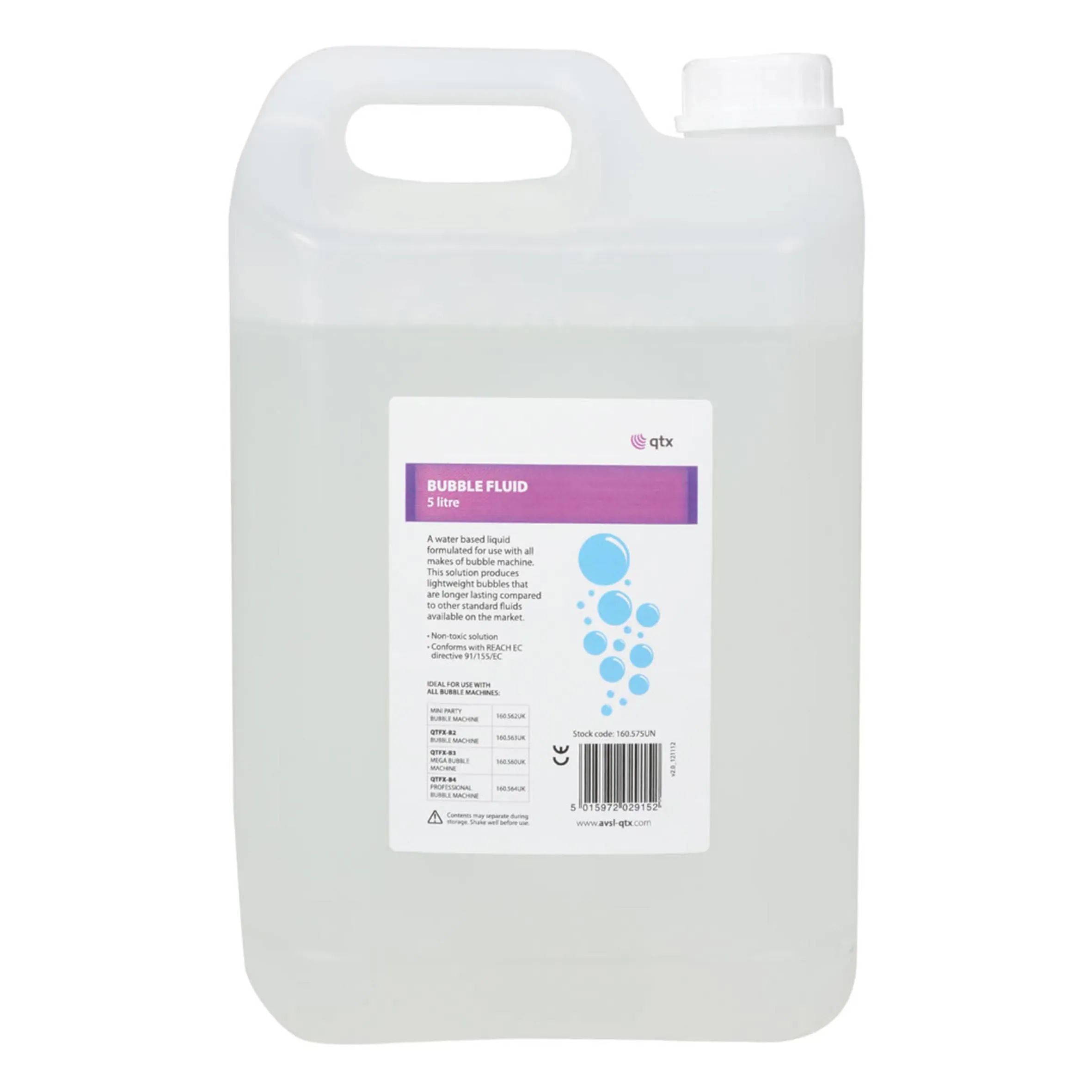 QTX Bubble Liquid 5L — view 1