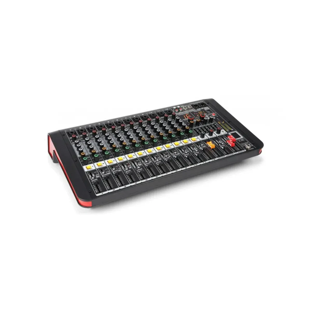 PDM M1204A Powered Music Mixer 12-Ch Dsp/Bt/Usb/Mp3