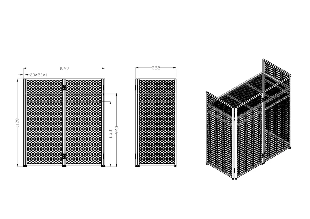 VONYX DBC105 DJ BOOTH — view 6