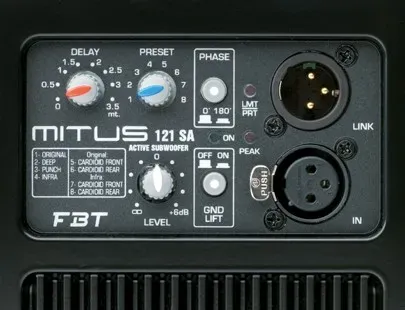 FBT Mitus 121SA Active Subwoofer 1200W — view 2