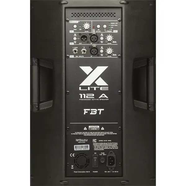 FBT X-LITE112A 12 inch Active Speaker 1500W RMS — view 3