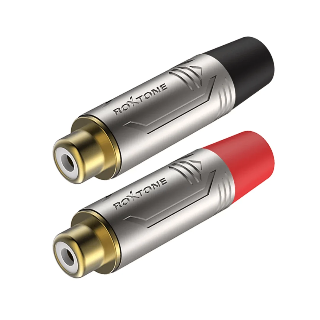 Roxtone RF2FC-NG RCA Inline Female Connector – Pair