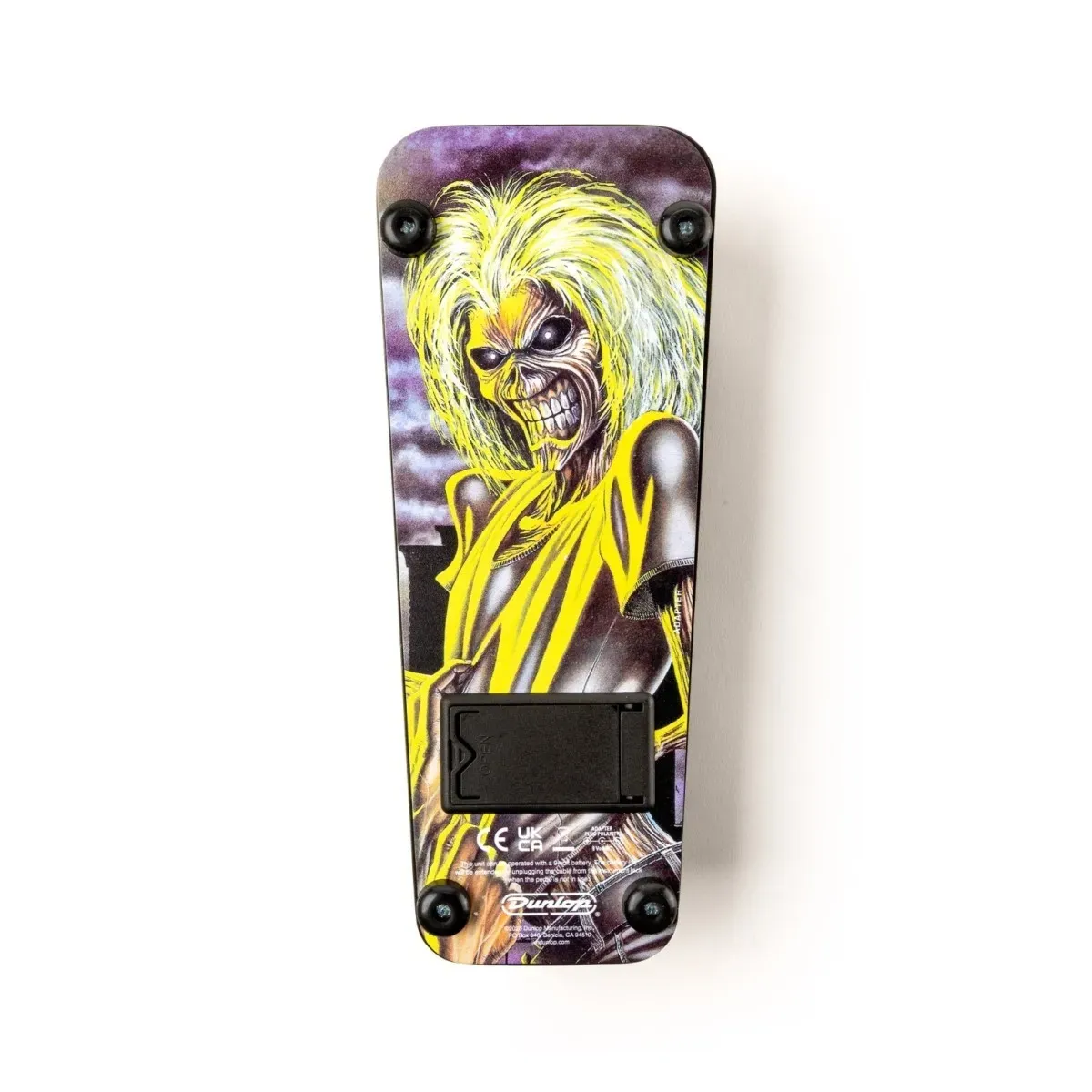 Dunlop Iron Maiden Killers Cry Baby Wah Pedal — view 6