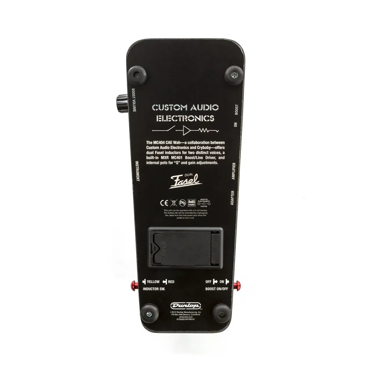 Dunlop MC404 CAE Wah Pedal — view 5