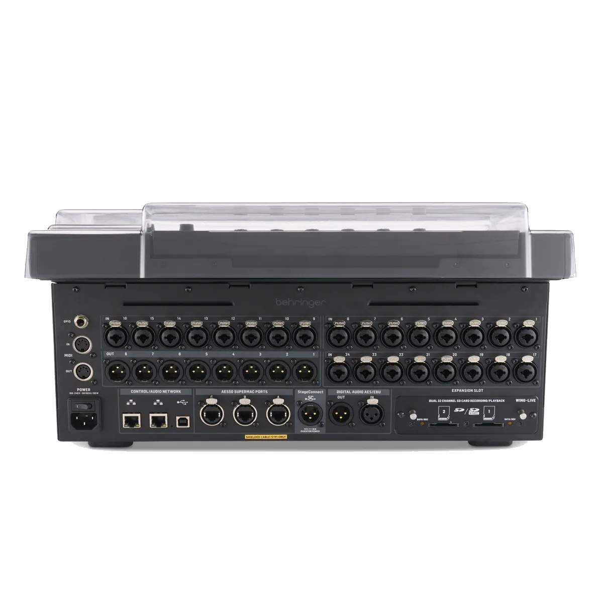 Decksaver Behringer Wing Compact Cover — view 3