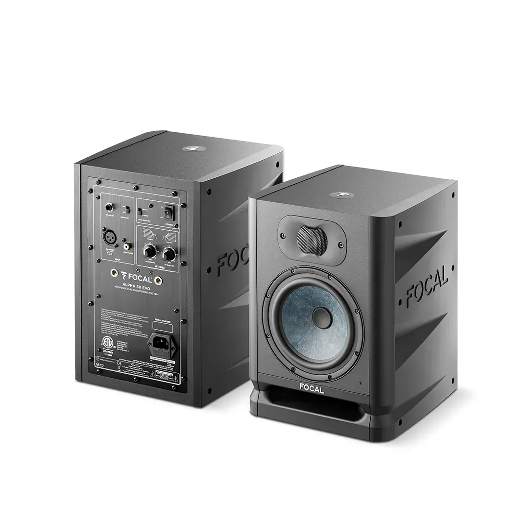 Focal Alpha 50 Evo 5-Inch Powered Studio Monitor Pair — view 2