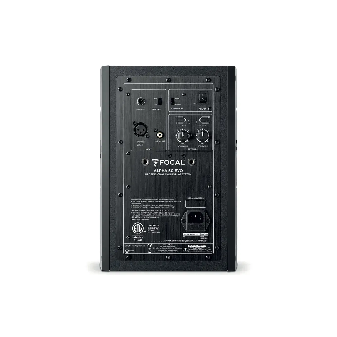 Focal Alpha 50 Evo 5-Inch Powered Studio Monitor Pair — view 5