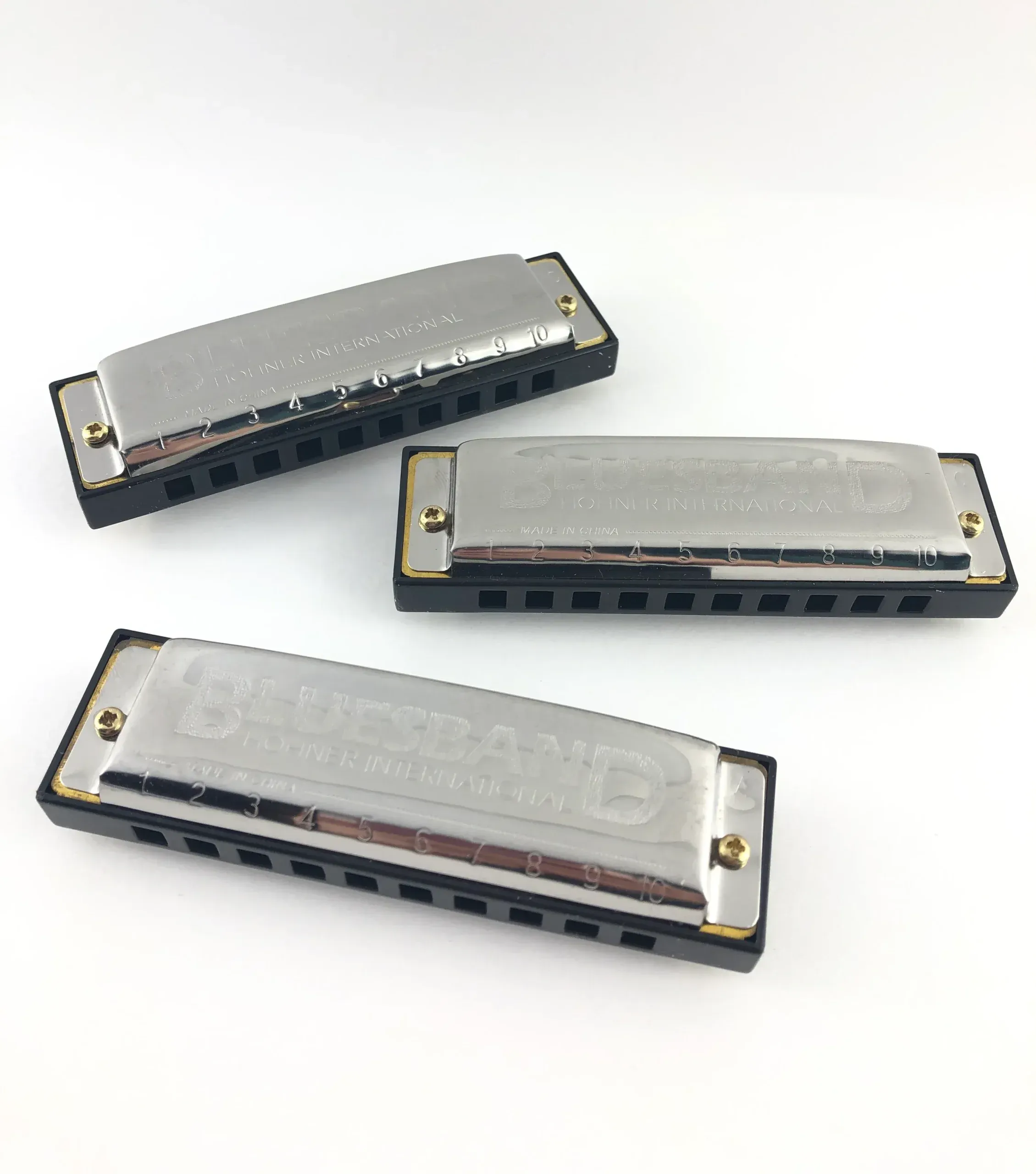 Hohner Blues Band Value Pack 3-piece Harmonica Set - C, G and A — view 2