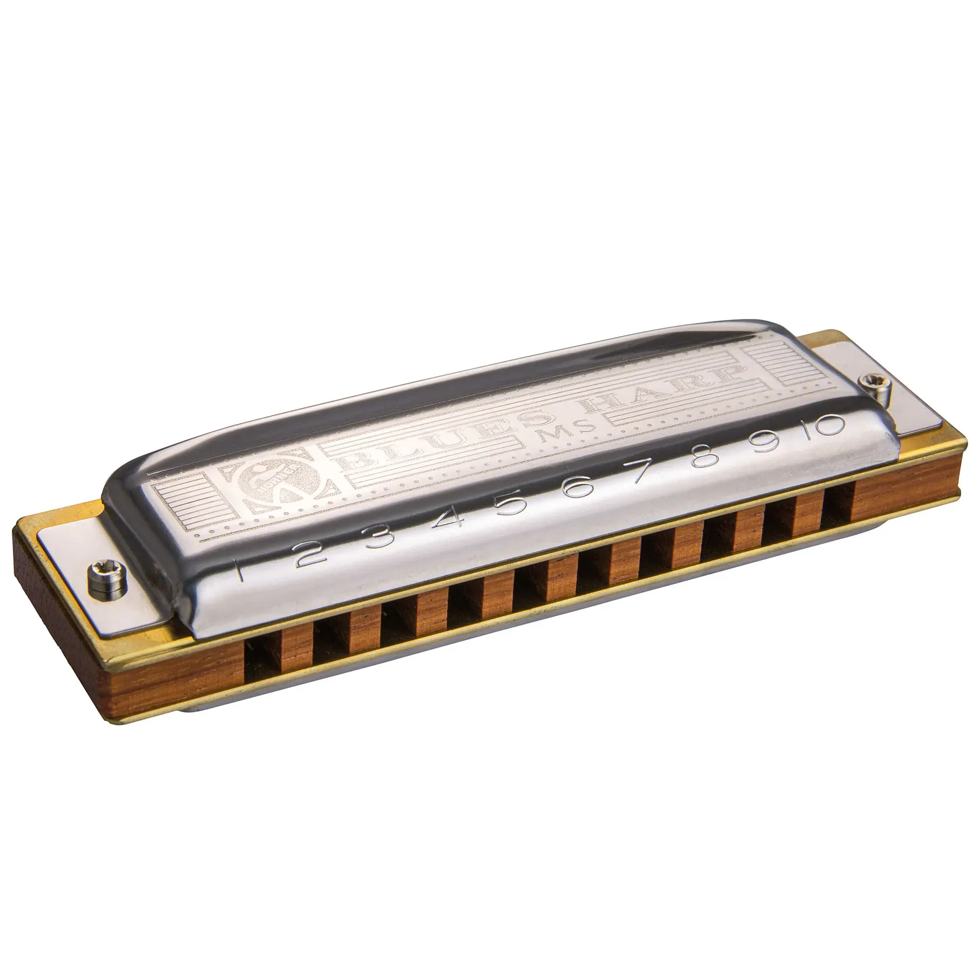 Hohner Blues Harp MS-Series Harmonica – Key C — view 1