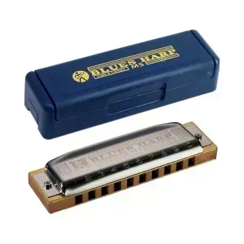 Hohner Blues Harp 532 MS-Series Harmonica - Key A — view 3