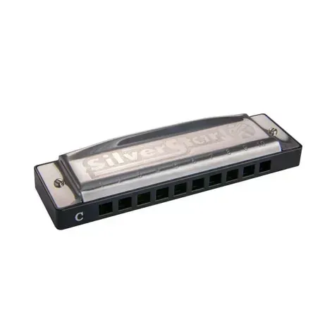 Hohner Silver Star Enthusiast Series Harmonica- Key D