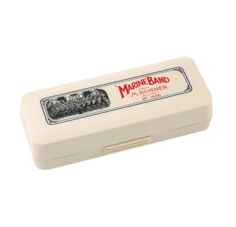 Hohner Marine Band 1896 Series Harmonica Key C — view 3