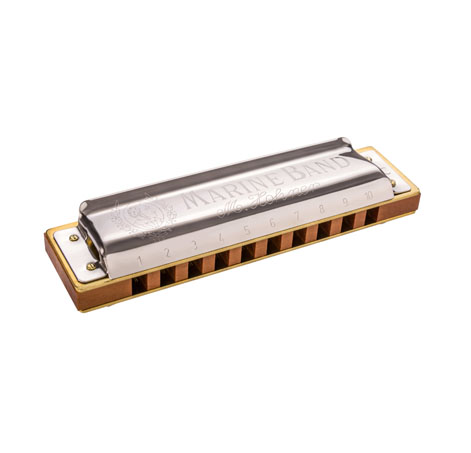 Hohner Marine Band 1896 Harmonica Key G — view 1