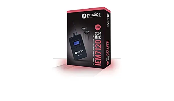 Prodipe IEM7120 In Ear Monitoring Belt Pack Transmitter W/In Ears — view 2