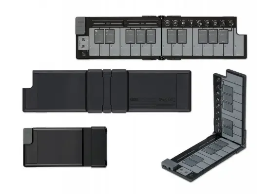 Korg nanoKEY Fold Foldable MIDI Keyboard - Black — view 4