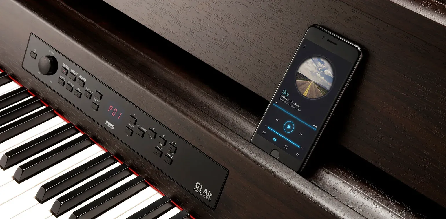 Korg G1 Air Digital Piano (Brown) — view 3