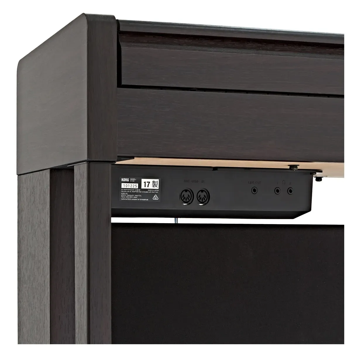 Korg C1 Air Digital Piano with Bluetooth (Dark Brown) — view 6