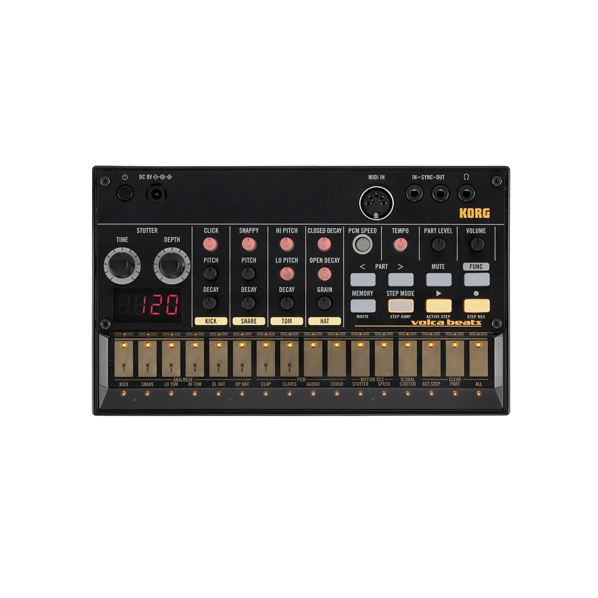 Korg VOLCA BEATS Synthesizer — view 1
