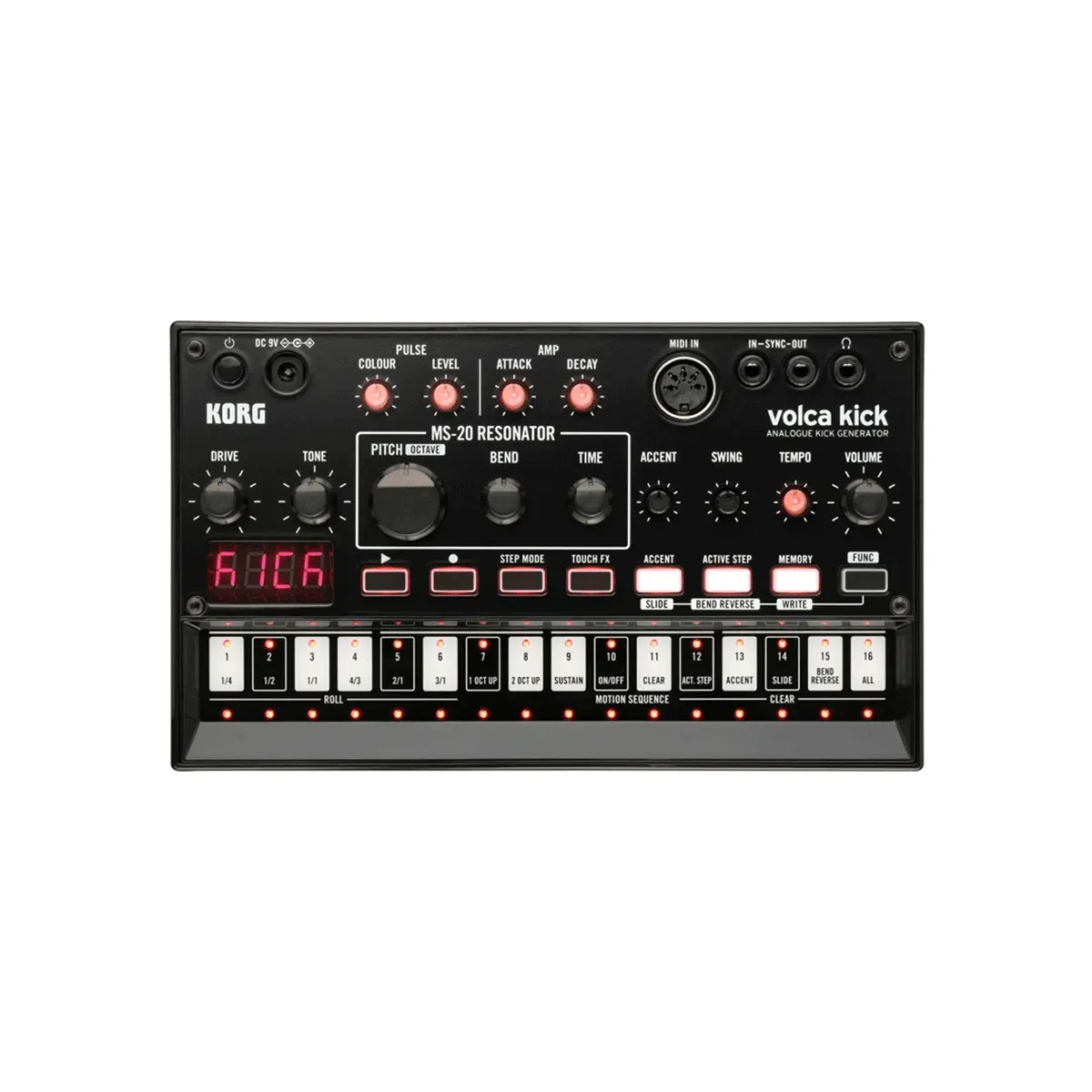 Korg VOLCA KICK Synthesizer — view 1