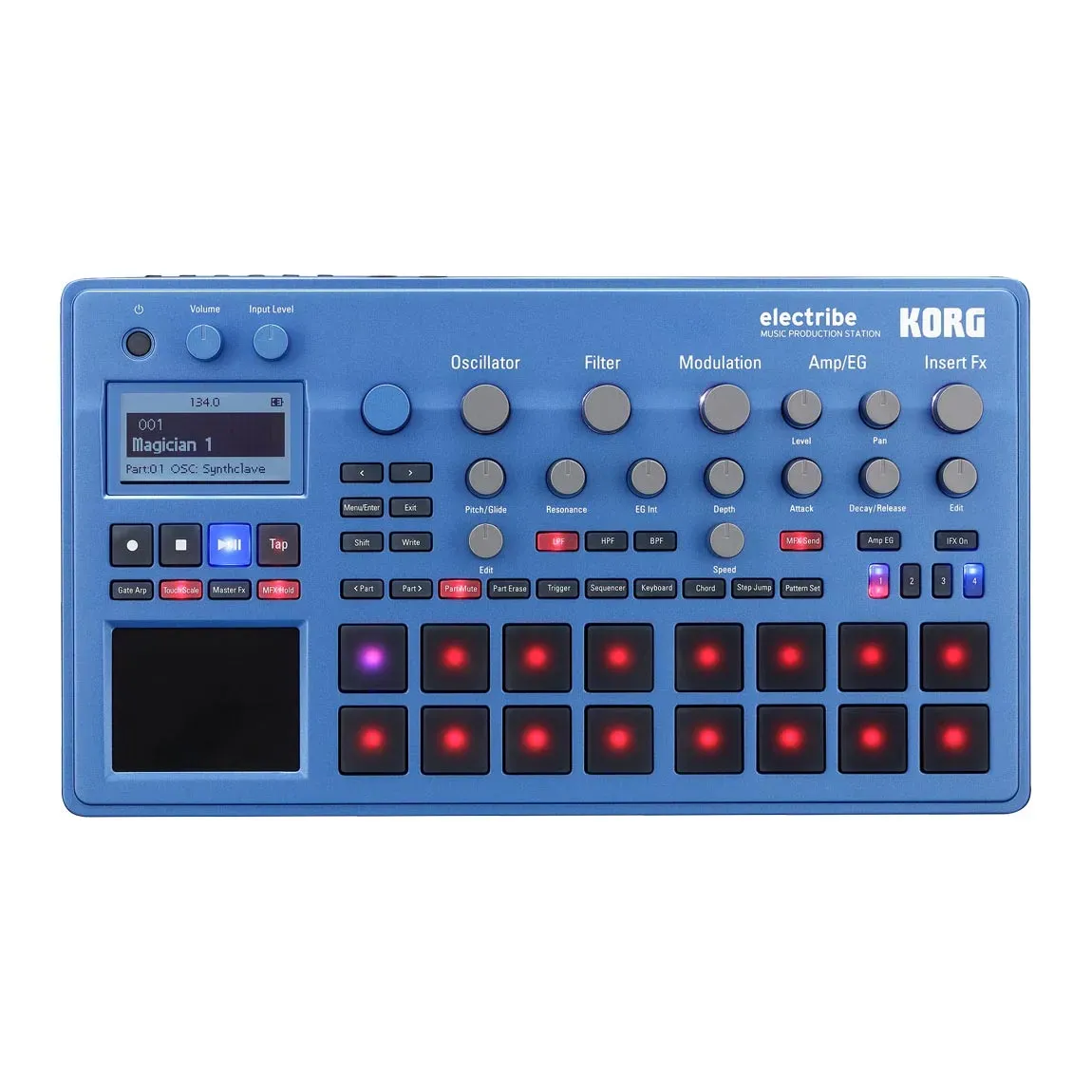 Korg Electribe 2 Blue Sampler — view 1