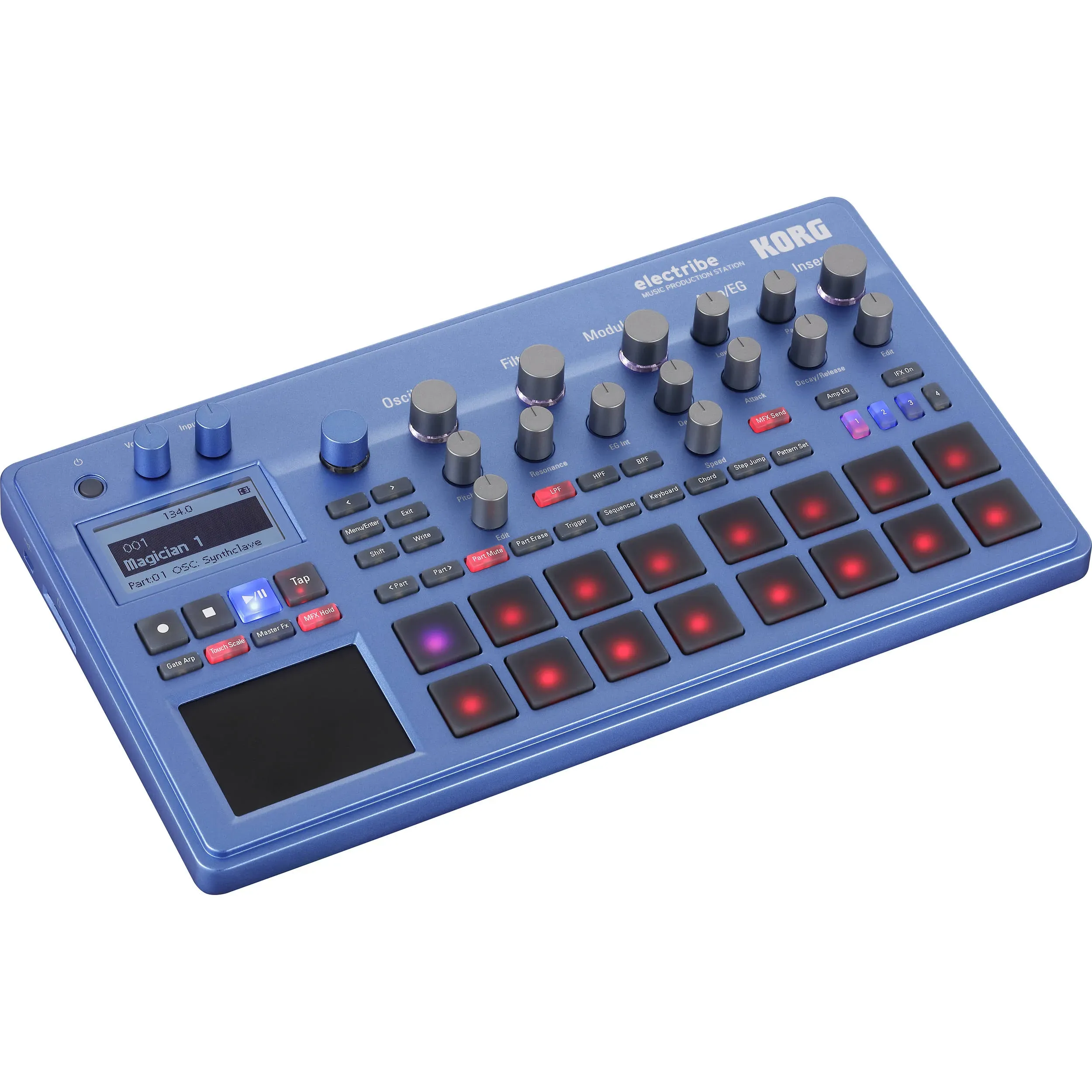 Korg Electribe 2 Blue Sampler — view 2