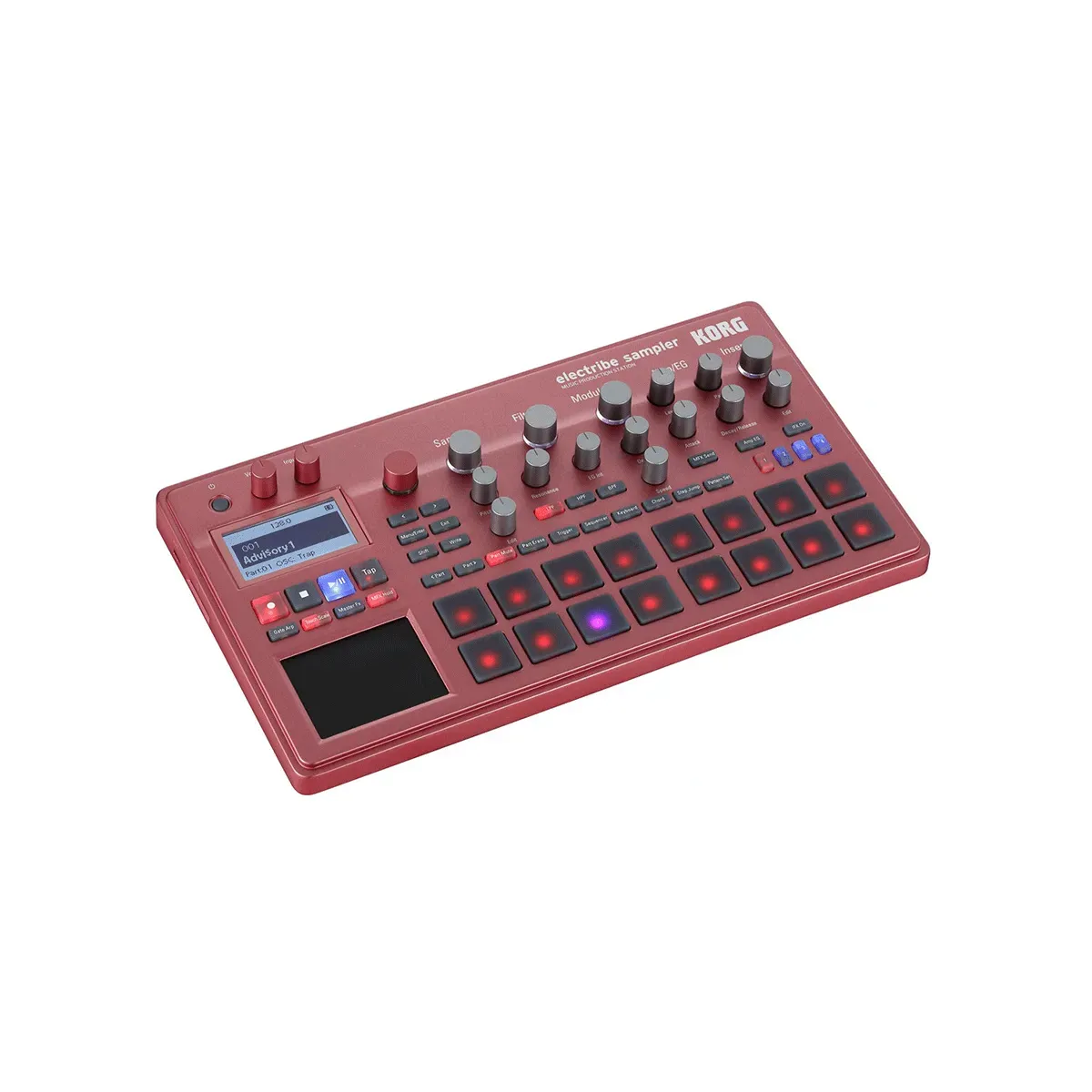 Korg Electribe 2 Sampler Red Synthesizer — view 2