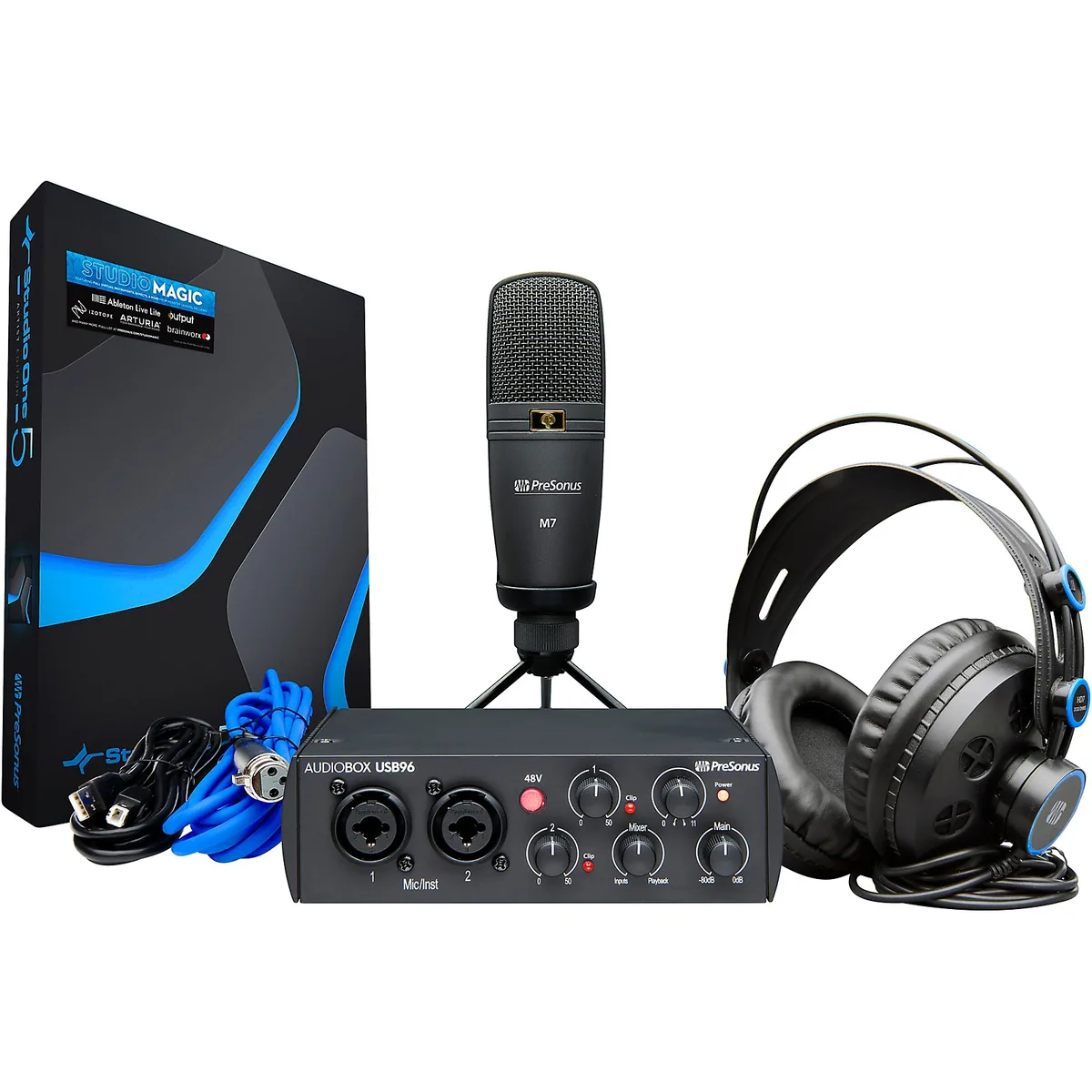 PreSonus AudioBox 96 Studio Recording Bundle — view 1