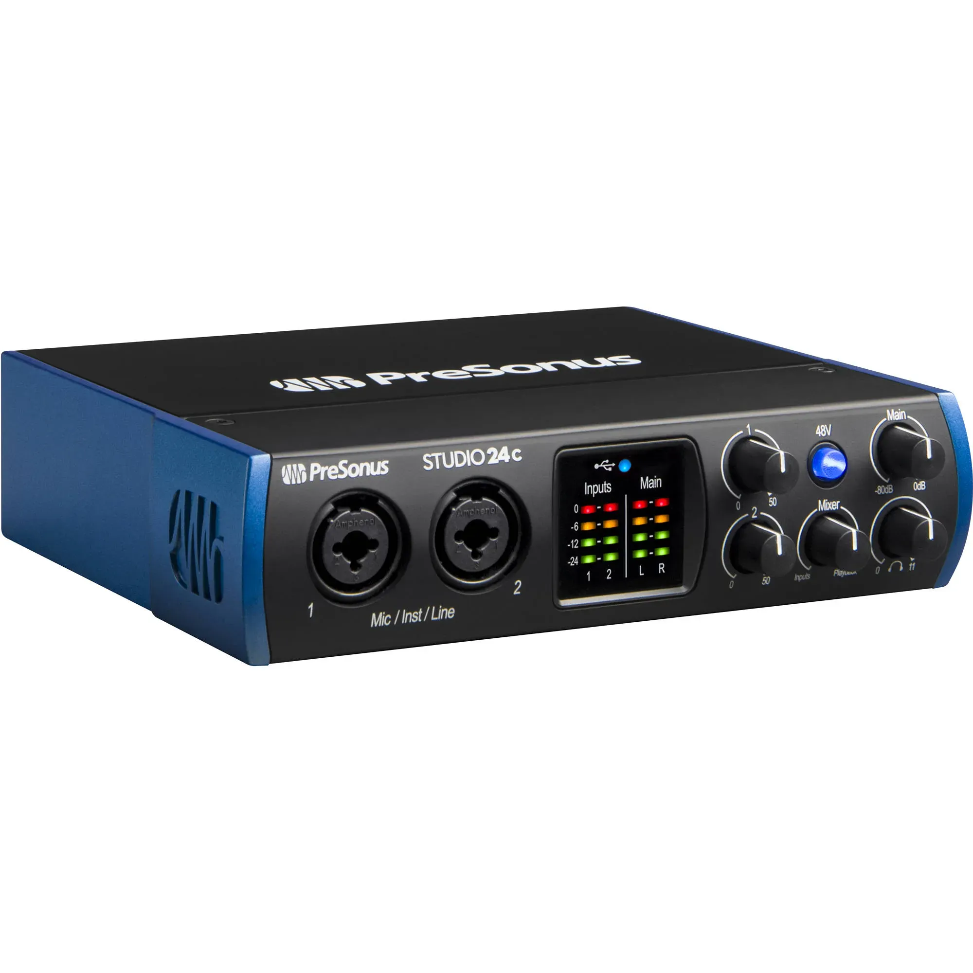 PreSonus Studio 24c USB-C Audio Interface — view 2