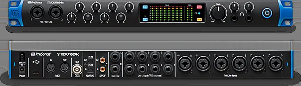PreSonus Studio 1824c Rackmount 18x20 USB Type-C Audio/MIDI Interface — view 2
