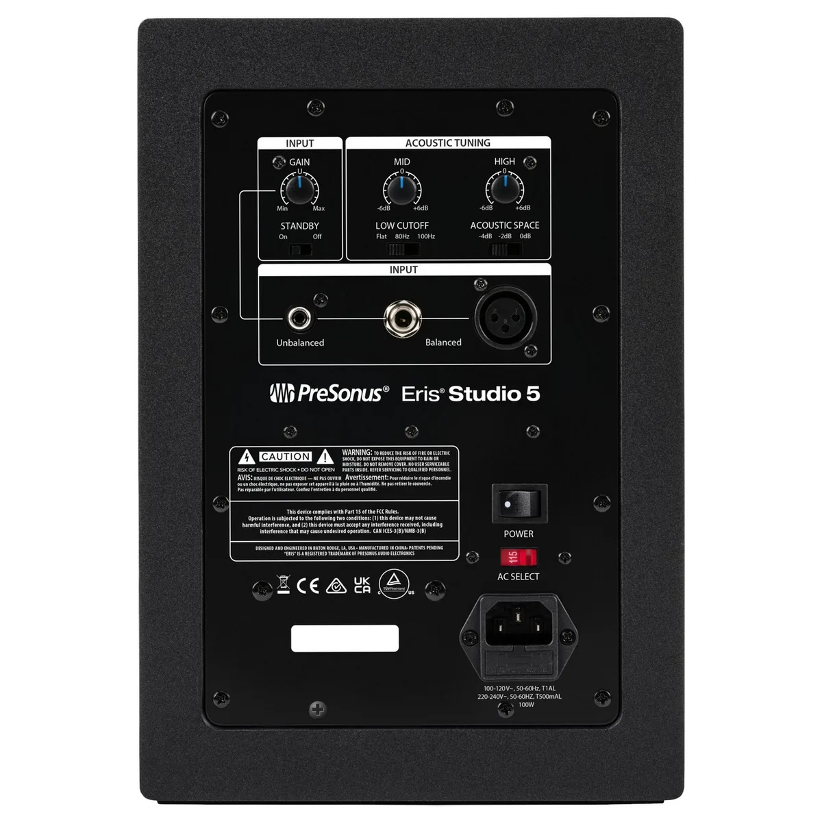 PreSonus Eris Studio 5 5.25-inch Powered Studio Monitor — view 3