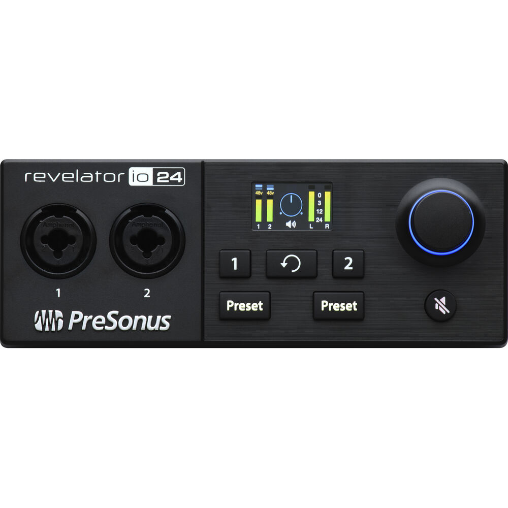 PreSonus&nbsp;Revelator io24 USB-C Audio Interface — view 1