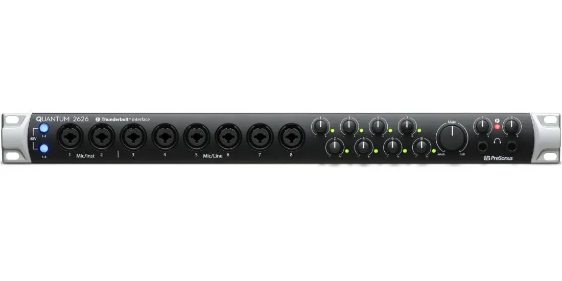 PreSonus Quantum 2626 26x26 Thunderbolt 3 Audio Interface — view 3