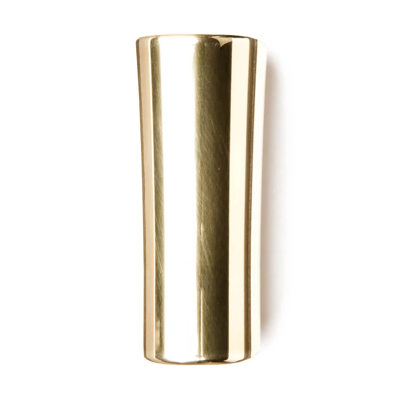 Dunlop 231 Harris Slide, Medium Wall Brass Slide — view 2