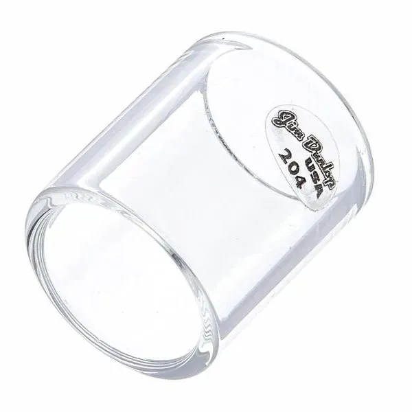 Dunlop 204 Pyrex Glass Knuckle Slide - Medium Knuckle, Regular Wall Thickness