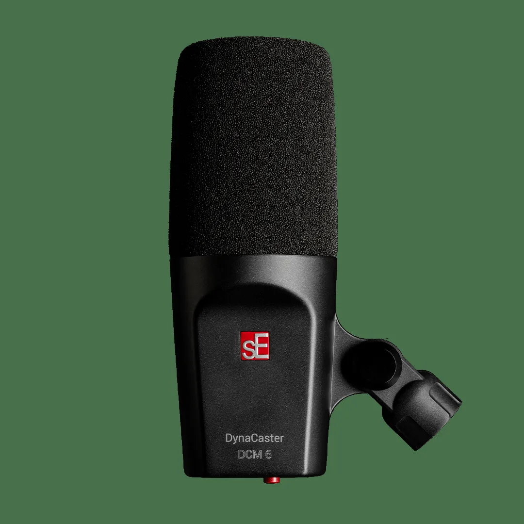 sE Electronics DCM6 DynaCaster Broadcast Dynamic Microphone
