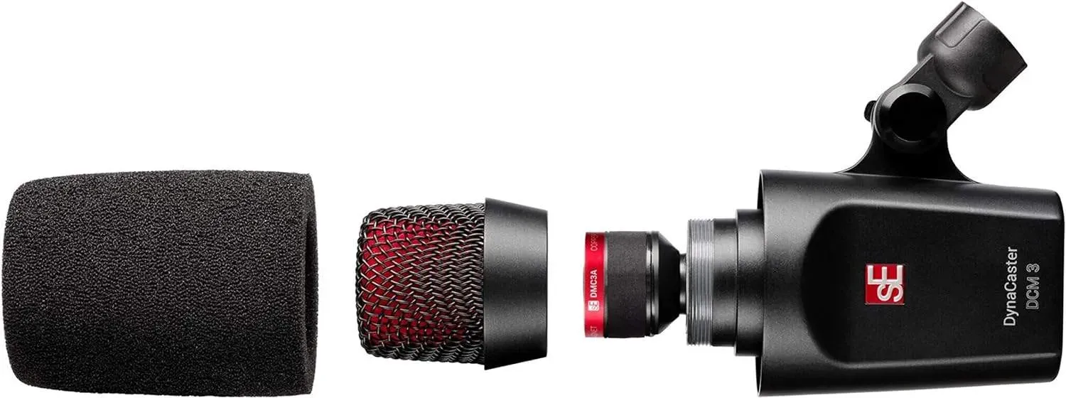 sE Electronics DCM3 DynaCaster Dynamic Broadcast Microphone — view 5