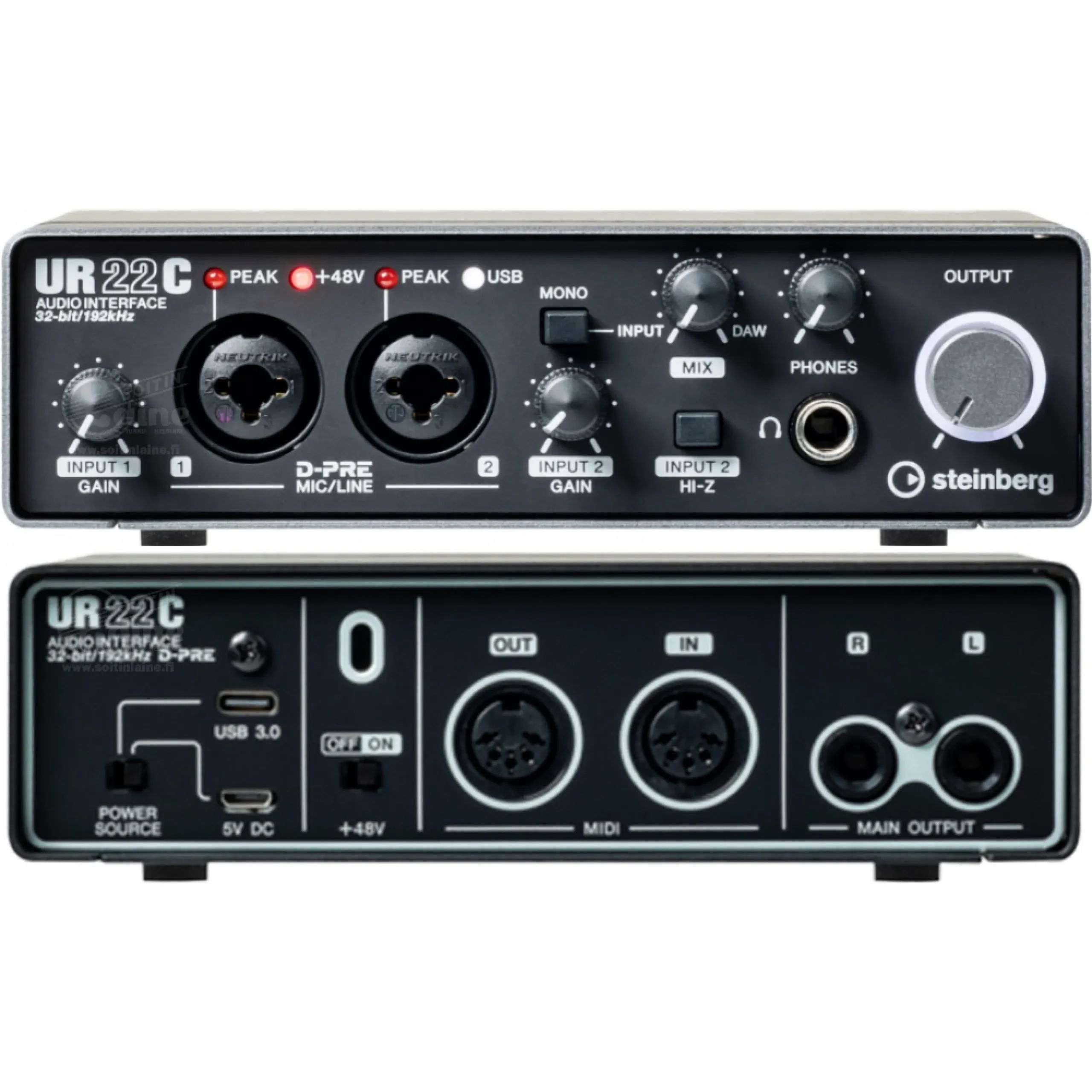 Steinberg UR22C USB Audio Interface — view 2
