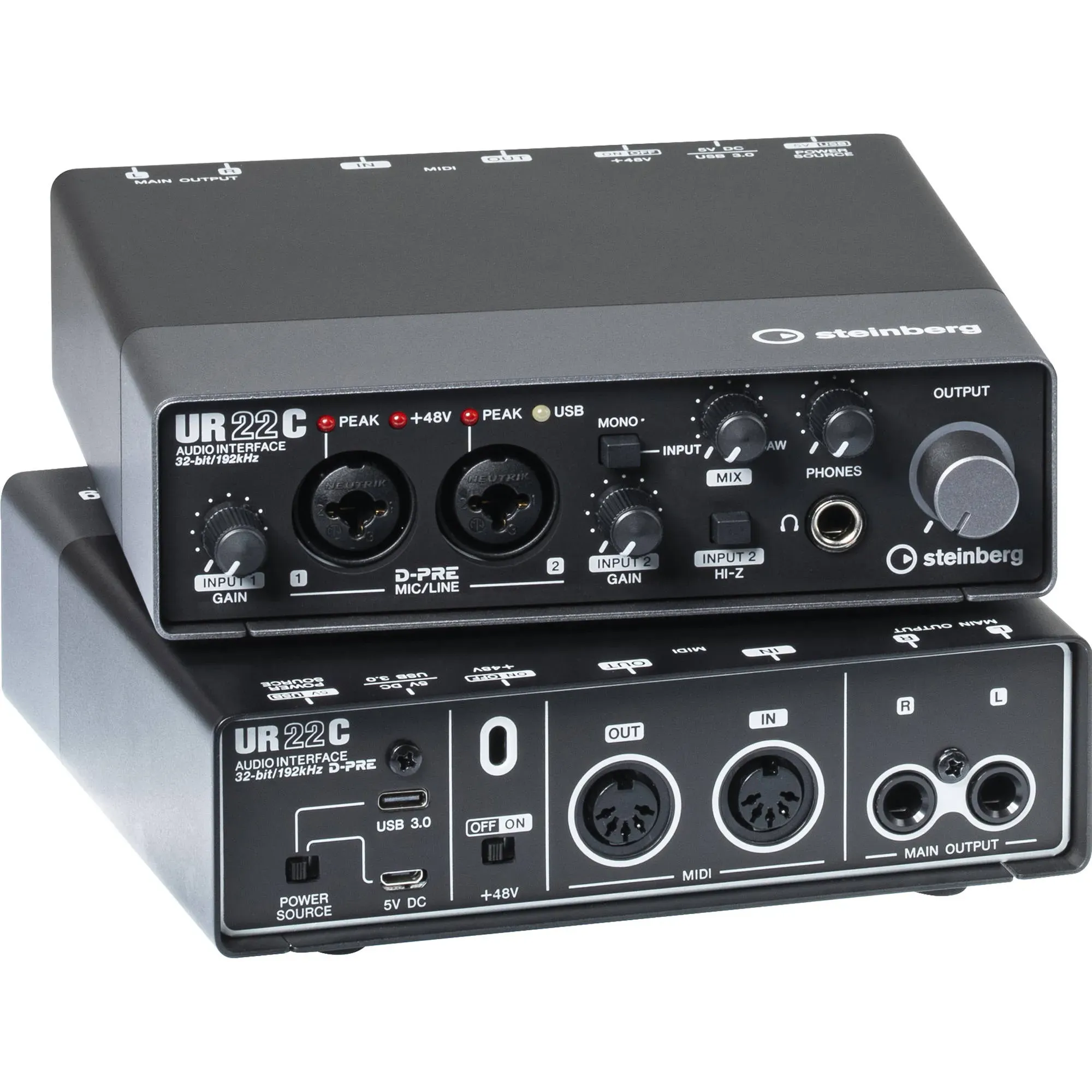 Steinberg UR22C USB Audio Interface — view 3