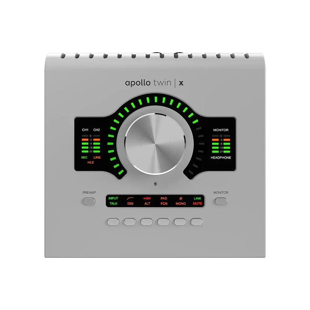 Universal Audio Apollo Twin X QUAD Gen 2 Essentials+ 10 x 6 Thunderbolt Audio Interface with UAD DSP