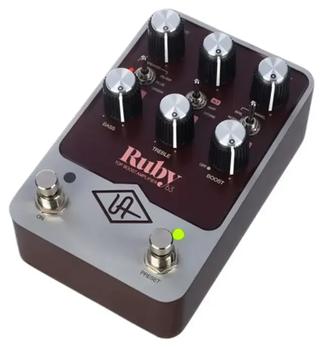 Universal Audio Ruby '63 Top Boost Amplifier Pedal — view 1