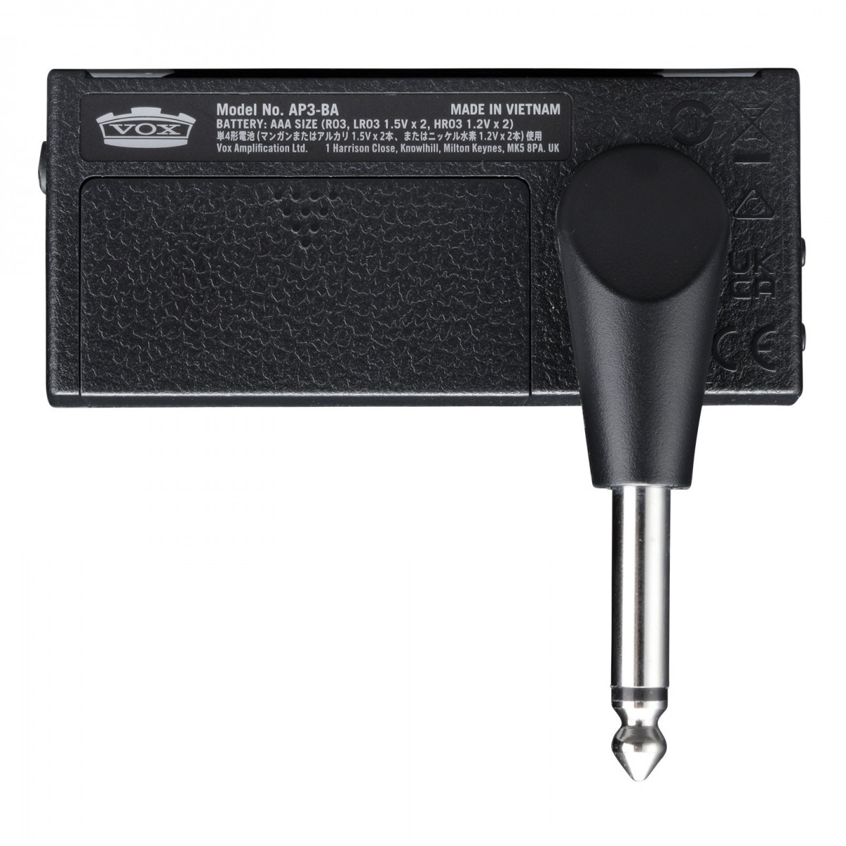 Vox amPlug 3 Bass In-Line Headphone Amplifier — view 4