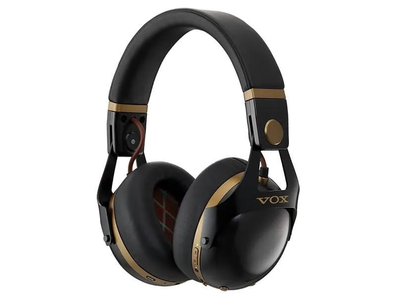 VOX VH-Q1 - Smart Noise Cancelling Wireless Headphones for Guitarists - Black — view 2