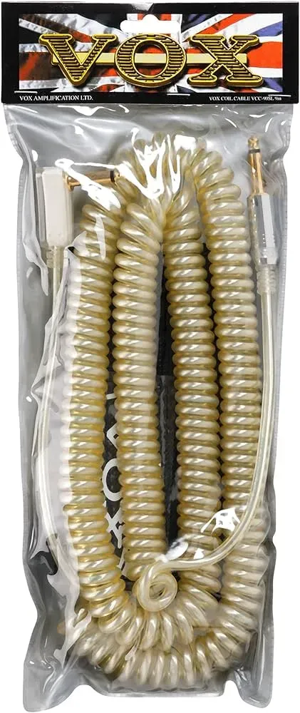 VOX Vintage Coiled Guitar Cable in Silver - 9m — view 2