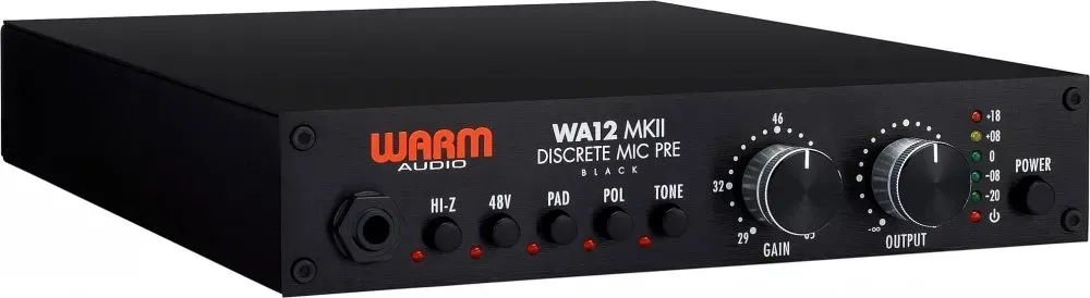 Warm Audio WA12 MKII Microphone Preamp - Black — view 2