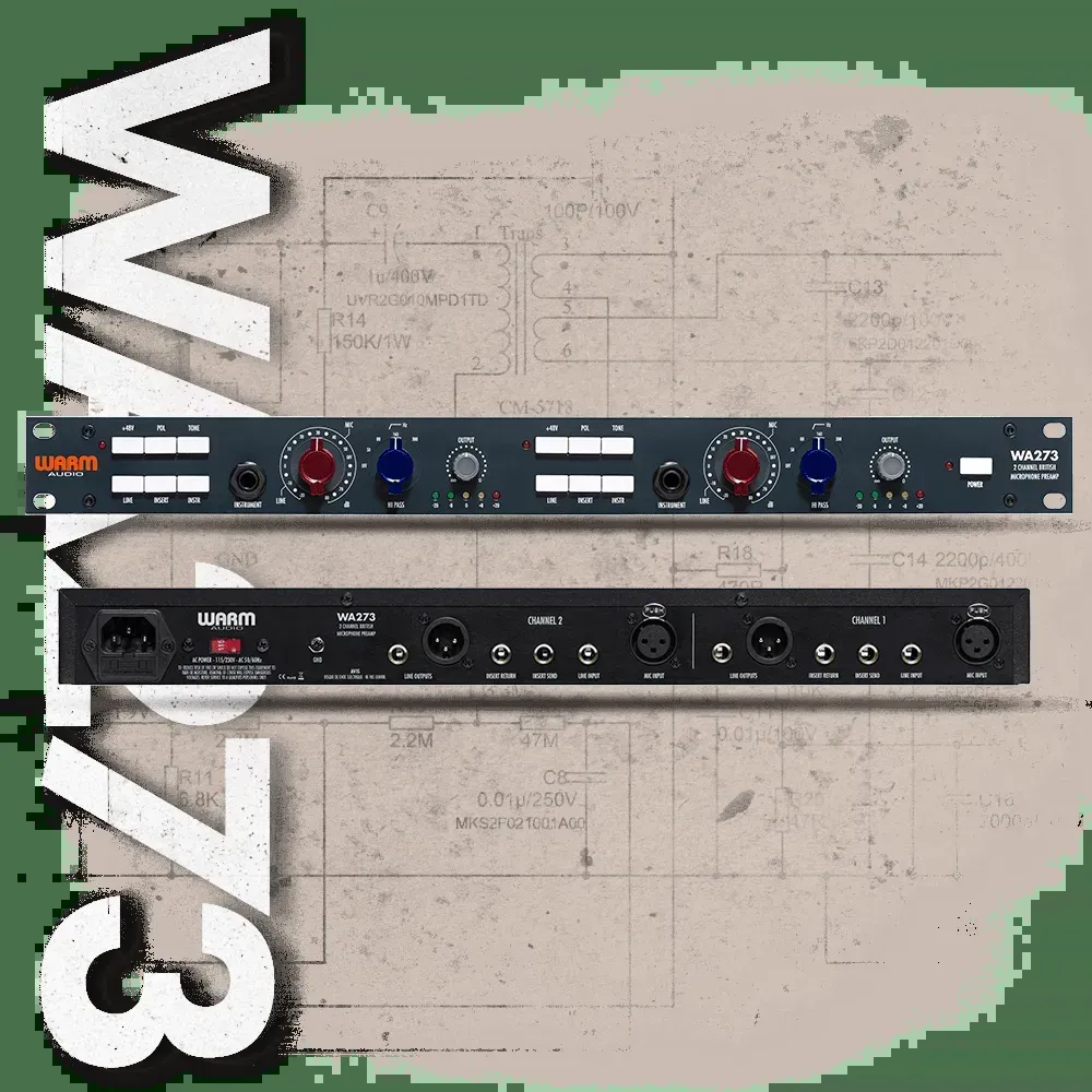Warm Audio WA273 Dual Channel British Mic Pre — view 2