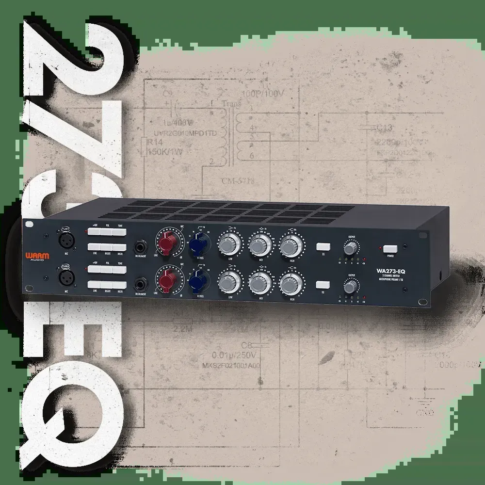 Warm Audio WA273-EQ Dual Channel British Mic Pre + EQ