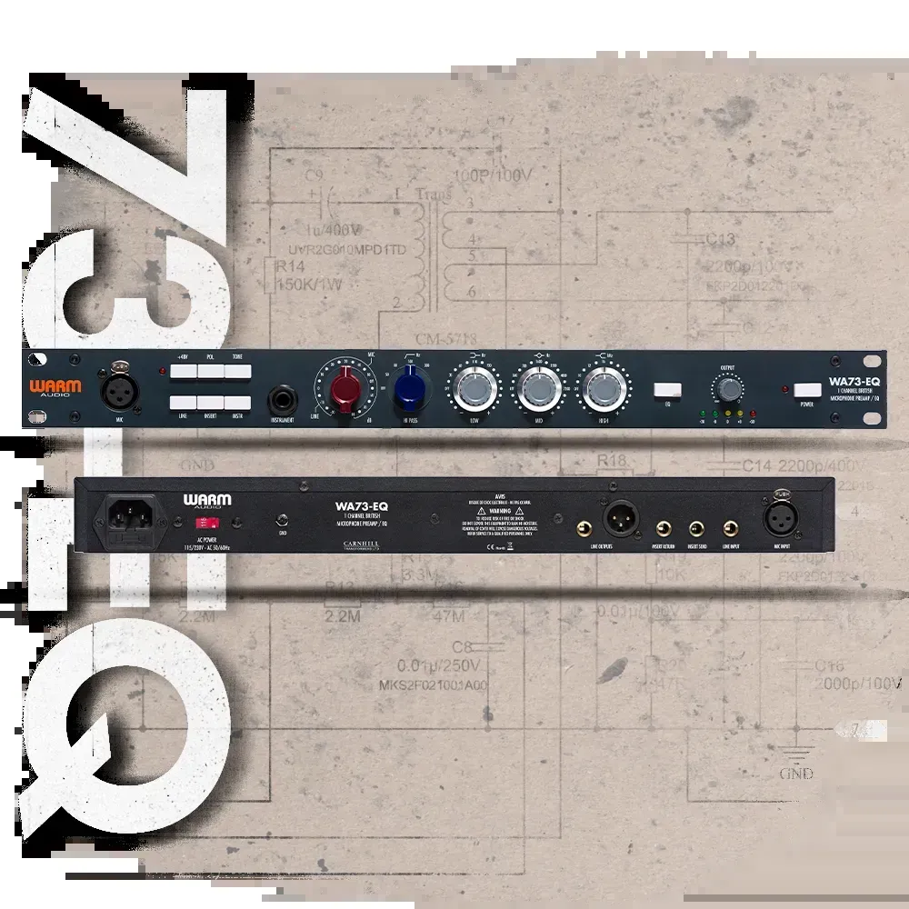Warm Audio WA73-EQ British Style Mic Pre Plus EQ — view 2