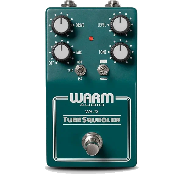 Warm Audio WA-TS Tube Squealer Dual Overdrive Effects Pedal – Vintage Green — view 1