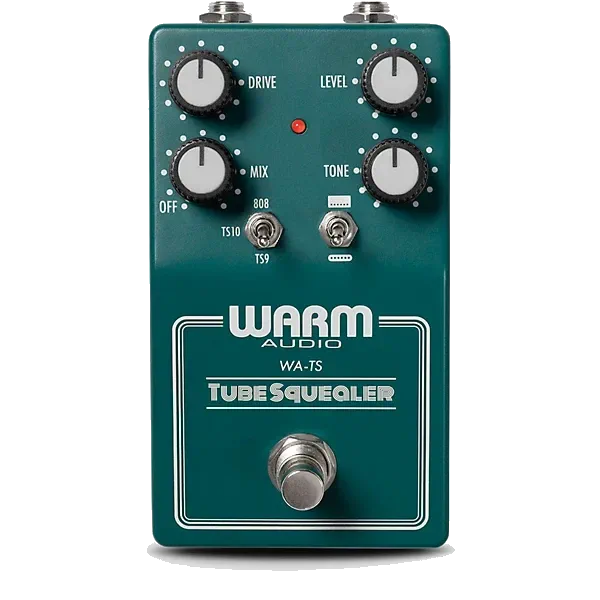 Warm Audio WA-TS Tube Squealer Dual Overdrive Effects Pedal – Vintage Green — view 1