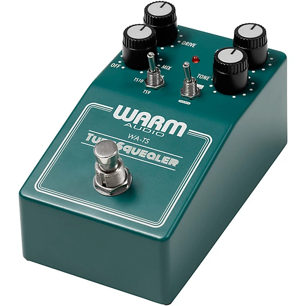 Warm Audio WA-TS Tube Squealer Dual Overdrive Effects Pedal – Vintage Green — view 2